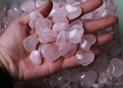 pink rose quartz