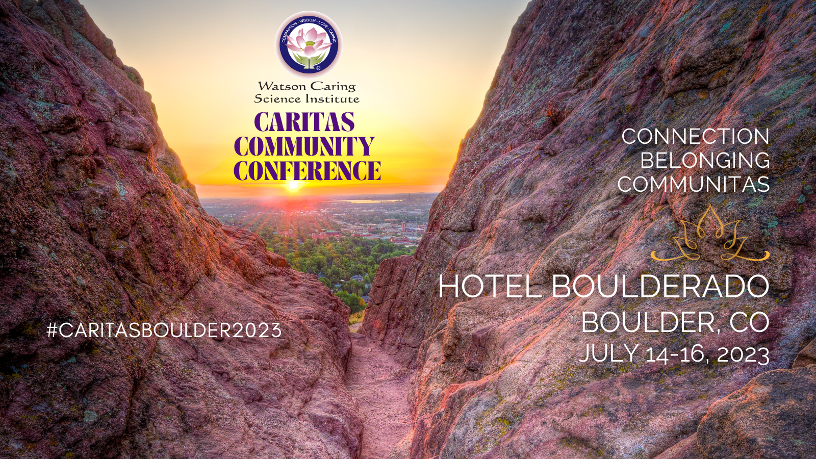 Caritas Community Conference Header