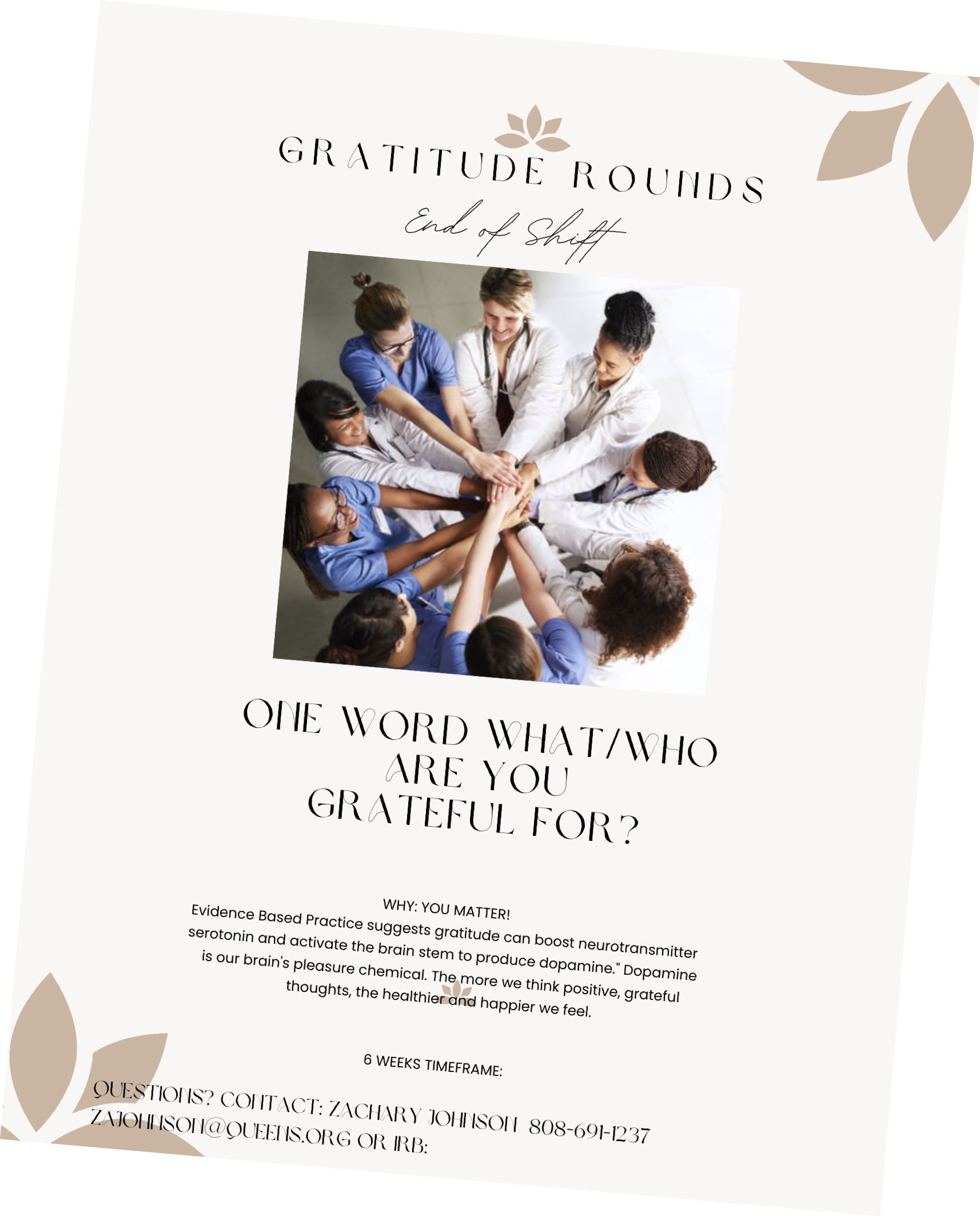 Queen's - Gratitude Rounds